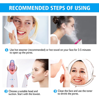 Vacuum Blackhead Removal