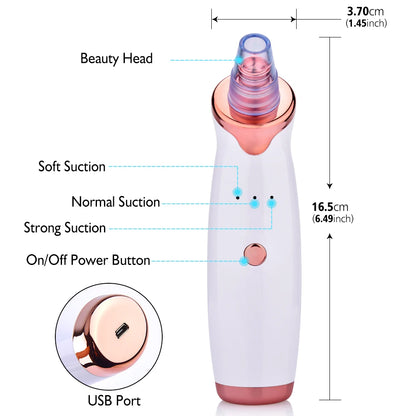 Vacuum Blackhead Removal