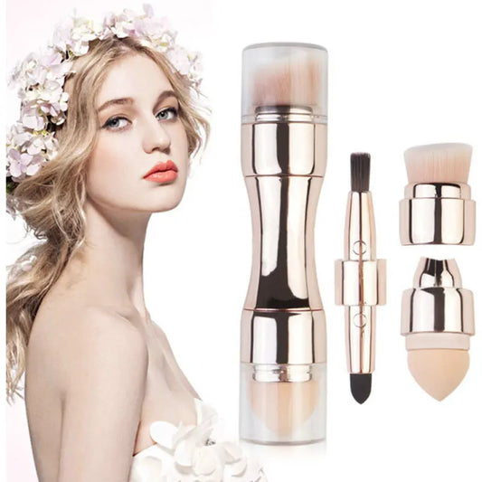4 In 1 Makeup Brushes