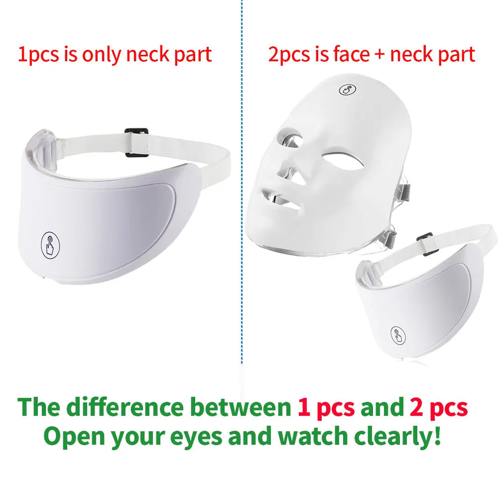 LED Face Neck Massager