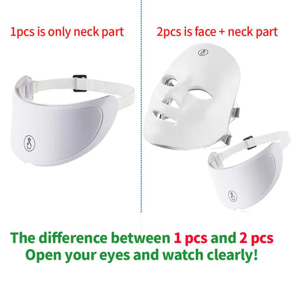 LED Face Neck Massager