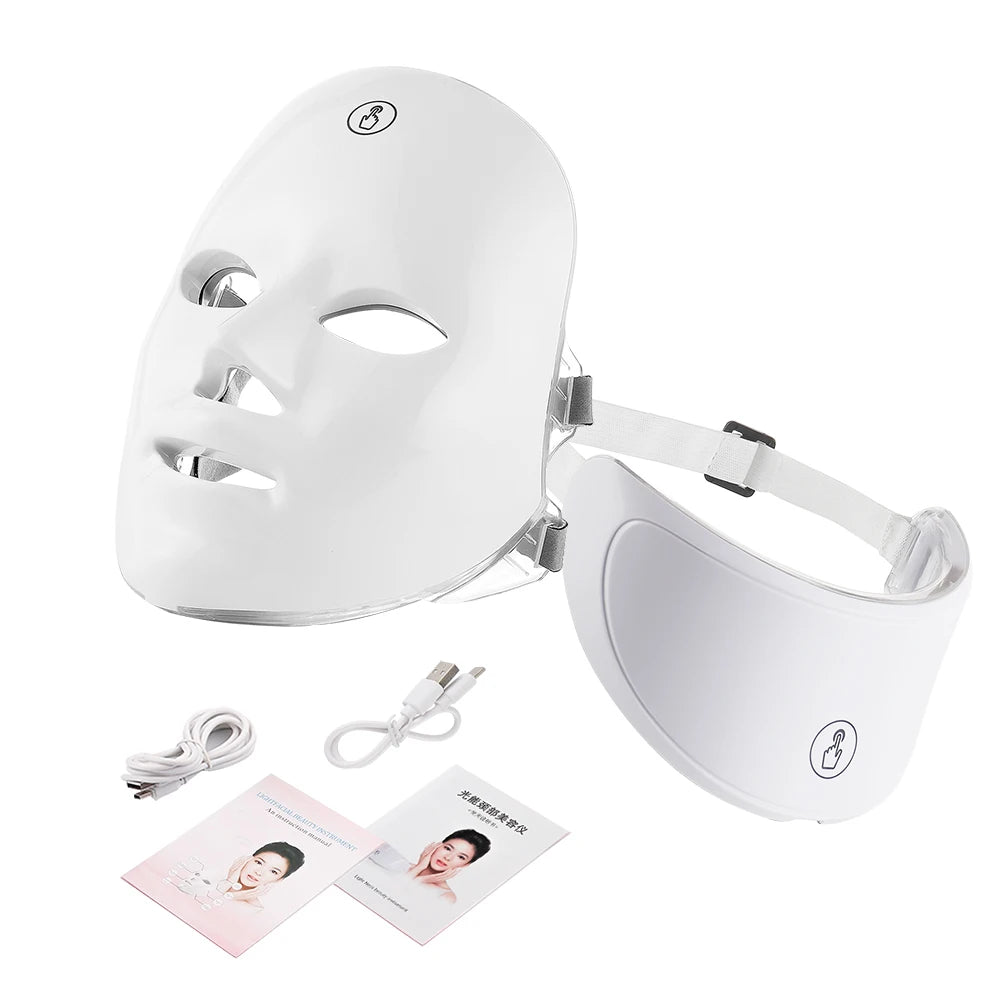 LED Face Neck Massager
