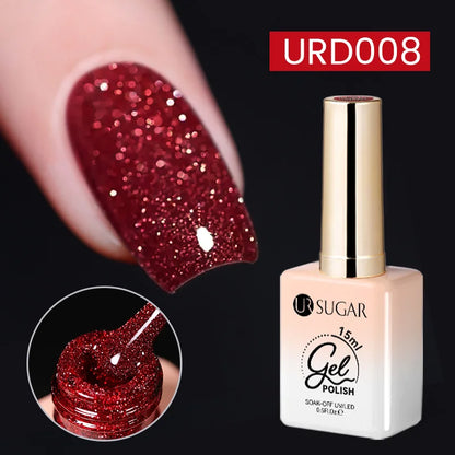 Reflective Glitter UV Nail Gel