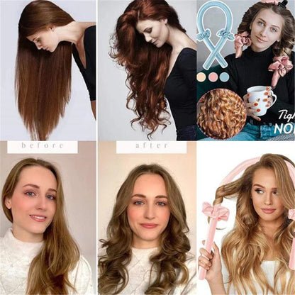 Hair Curling Rod Headband