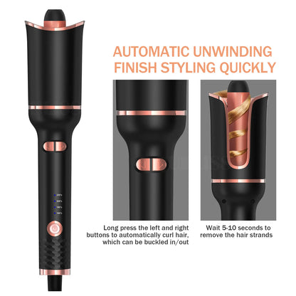 Auto-Rotating Curling Iron