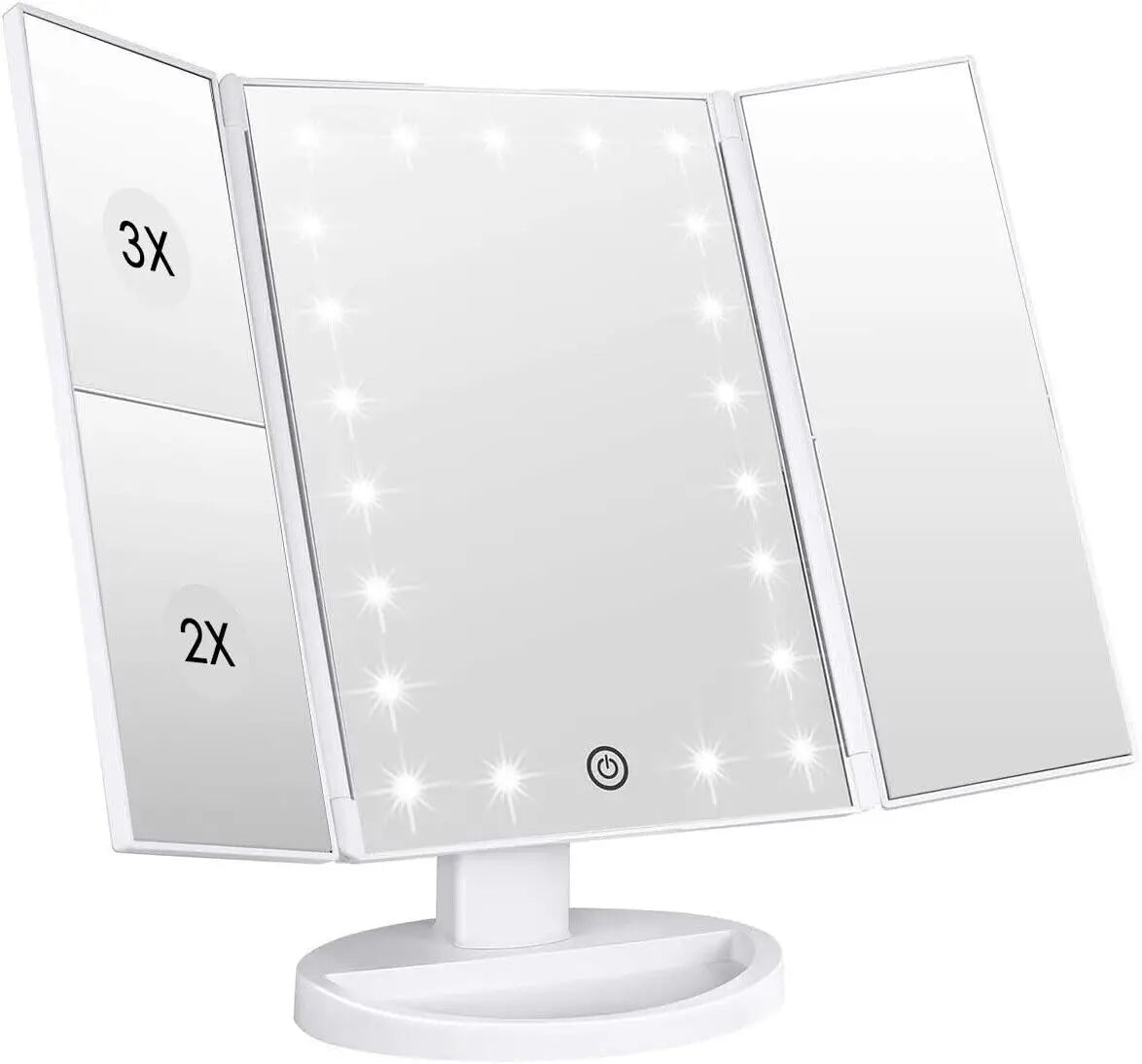 LED Touch Screen Makeup Mirror