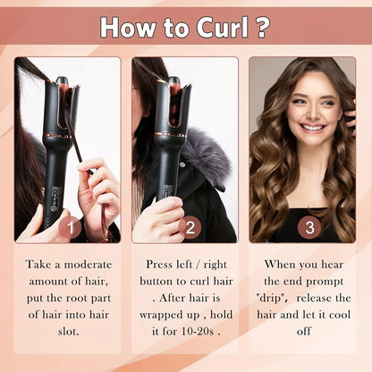 Auto-Rotating Curling Iron
