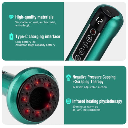 Electric Vacuum Cupping Massager