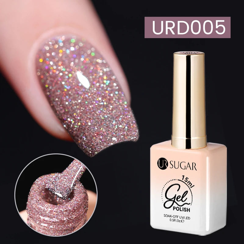Reflective Glitter UV Nail Gel