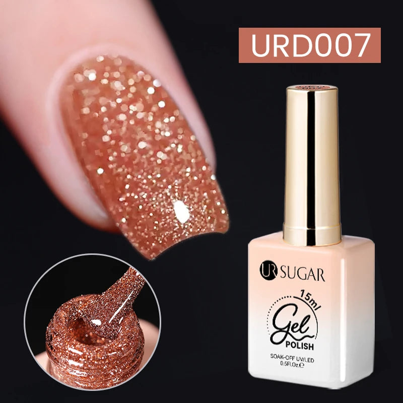 Reflective Glitter UV Nail Gel