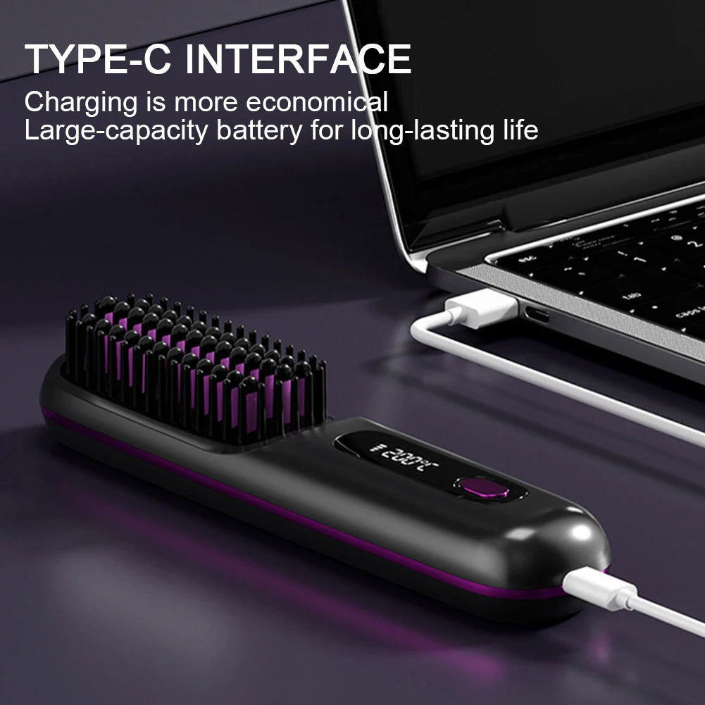 Hair Straightener Brush