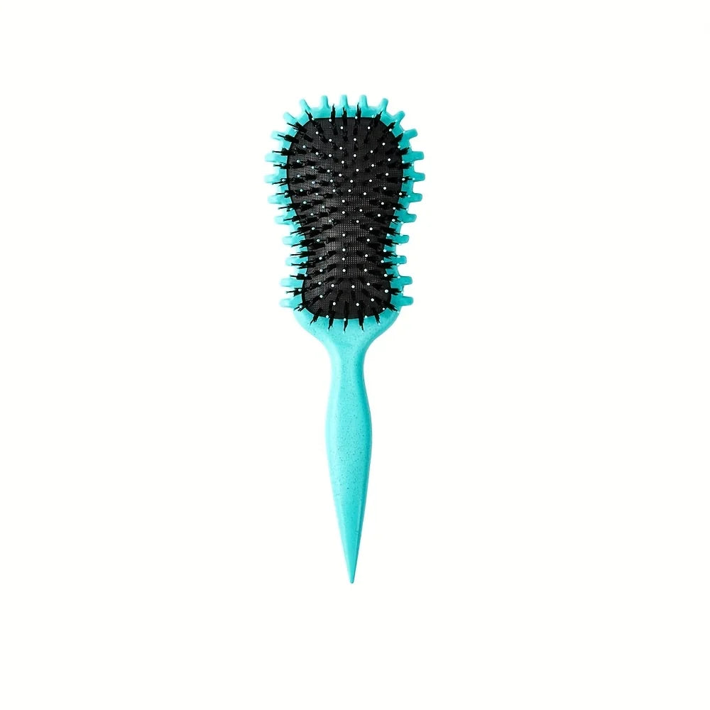Curly Hair Brush with Black Bristles