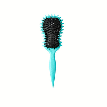 Curly Hair Brush with Black Bristles