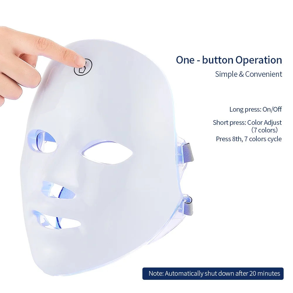 LED Face Neck Massager
