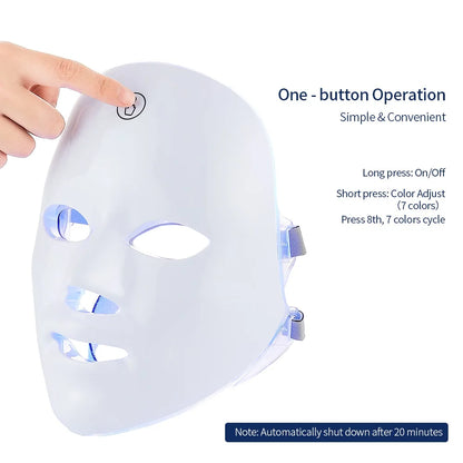 LED Face Neck Massager