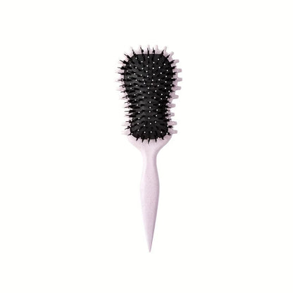 Curly Hair Brush with Black Bristles
