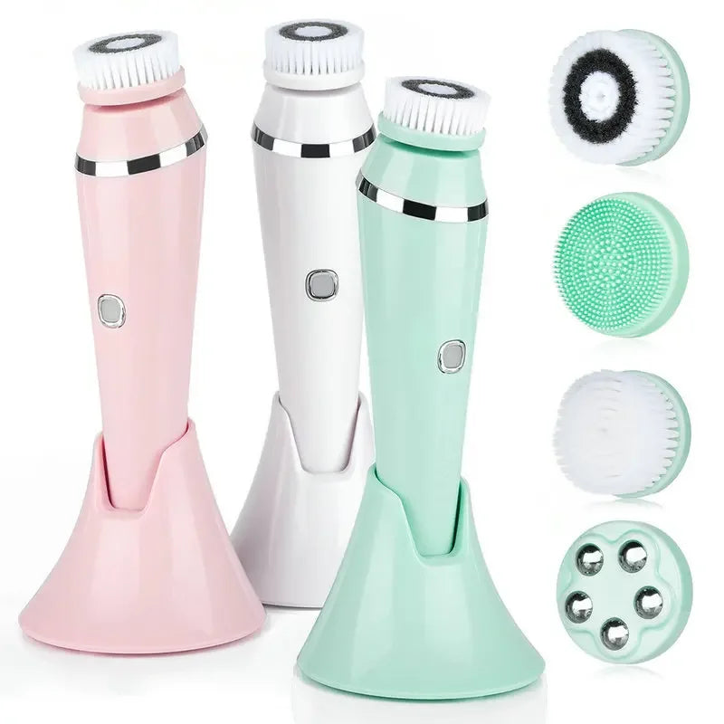 4 in 1 Electric Facial Cleansing Brush