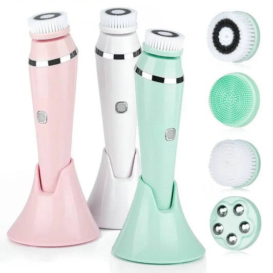 4 in 1 Electric Facial Cleansing Brush