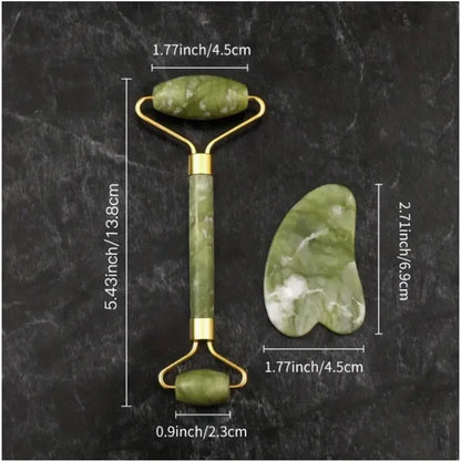 Natural Jade Scraping Board Roller
