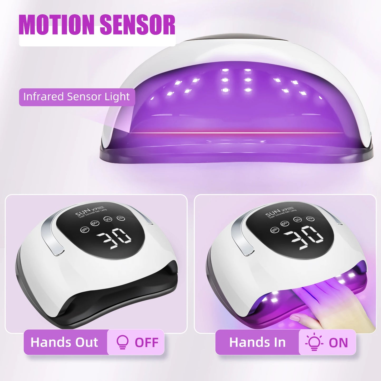 UV Light Nails Dryer