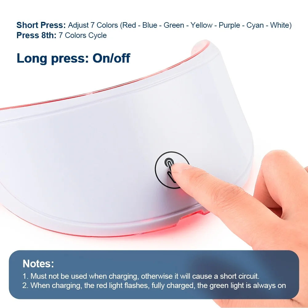 LED Face Neck Massager