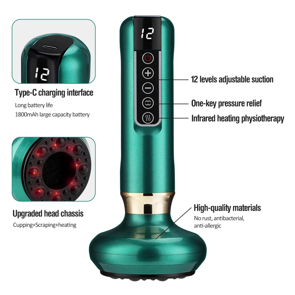 Electric Vacuum Cupping Massager