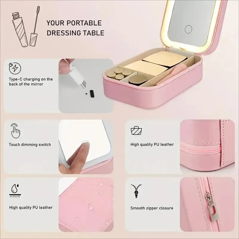 LED Makeup Mirror Box