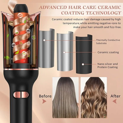 Auto-Rotating Curling Iron