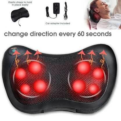 Electric Back Massager Pillow