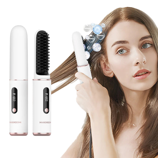 Electric Hair Straightener Brush