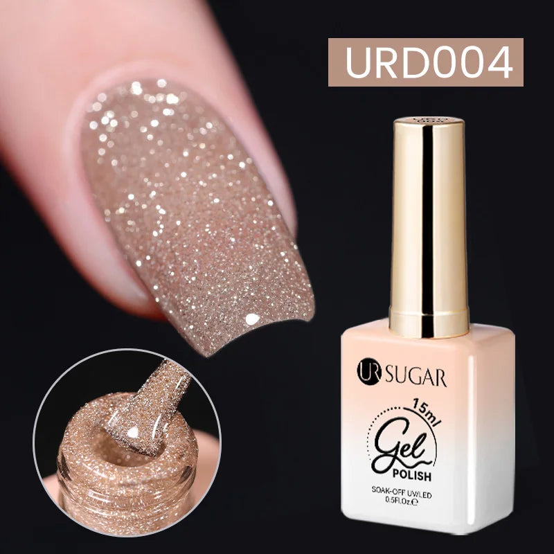 Reflective Glitter UV Nail Gel