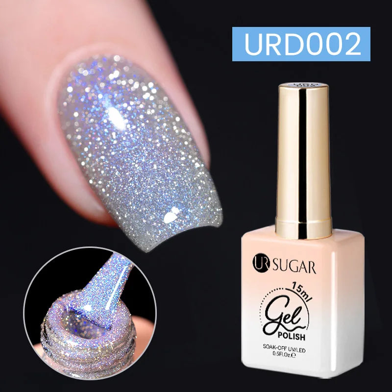 Reflective Glitter UV Nail Gel