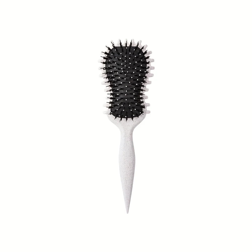 Curly Hair Brush with Black Bristles