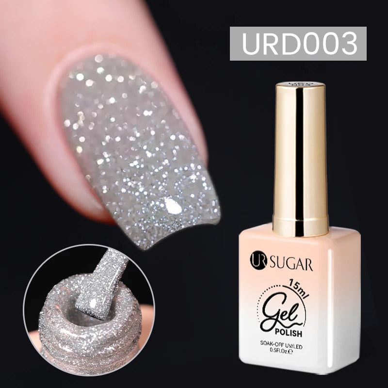 Reflective Glitter UV Nail Gel