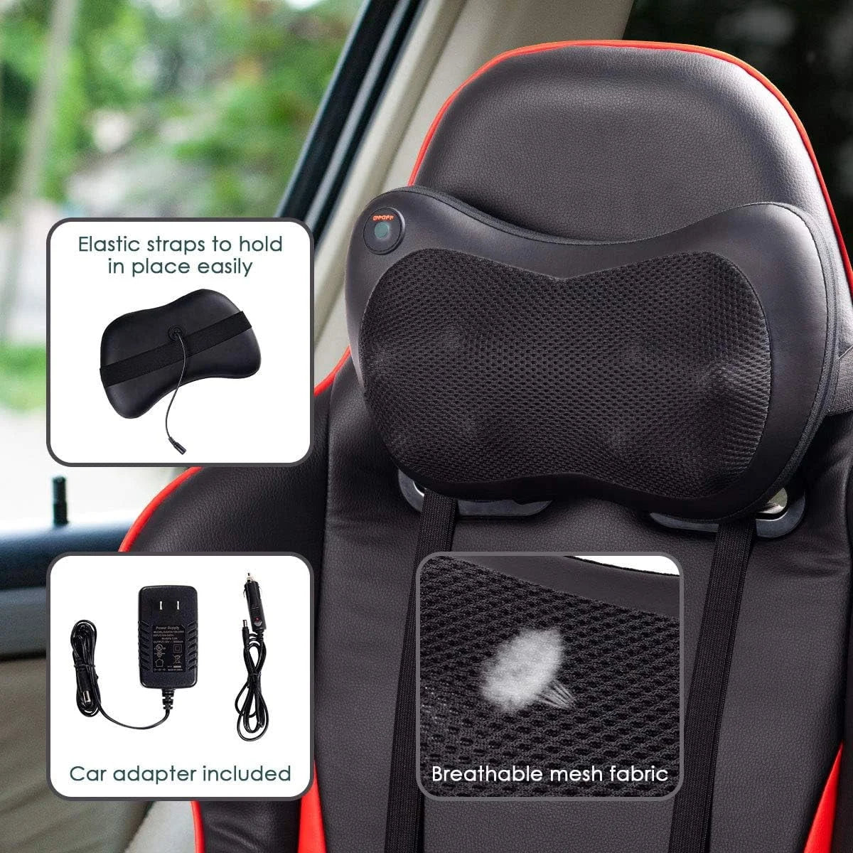 Electric Back Massager Pillow
